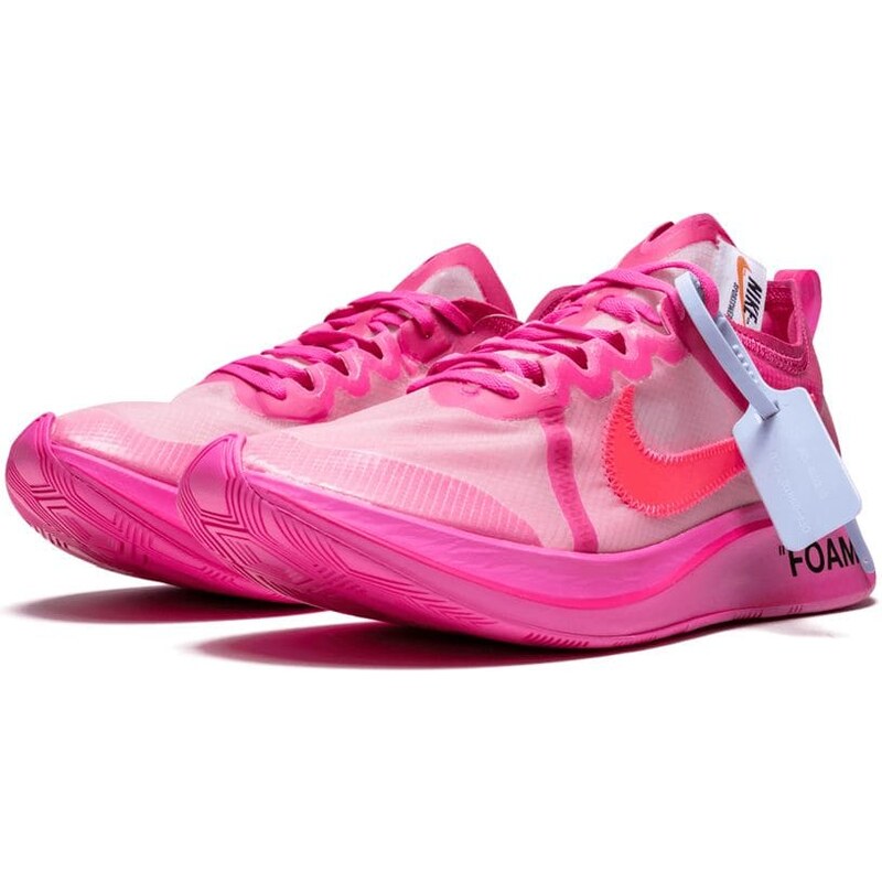 Nike x off-white sneakers zoom fly nike x off-white - rosa farfetch lacci  rosa - Stileo.it