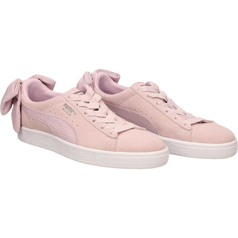 scarpe puma fiocco rosa