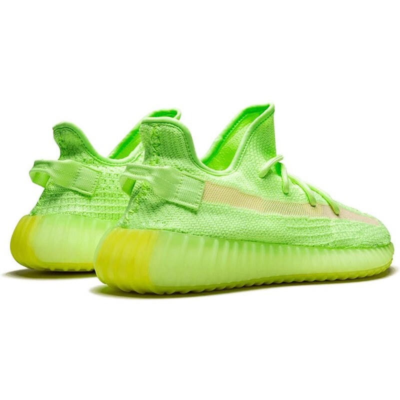 Adidas yeezy sneakers yeezy boost 350 v2 glow in the dark - verde farfetch  lacci verdi - Stileo.it