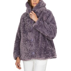 regalo da donna giacca vento invernale cappotto cappuccio pelliccia sintetica giacca corta fodera calda Parka caldo da donna Geographical Norway BELANCOLIE LADY 