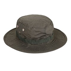 Leisial UV esterno Cappello da sole sport a bordo rotondo per adulti campeggio nella giungla cappello mimetico soldato cotone Tempo libero alpinismo pesca unisex cappello da pescatore 